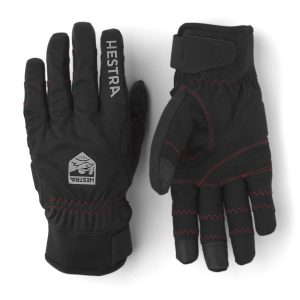Hestra Ergo Grip Long 5 finger black